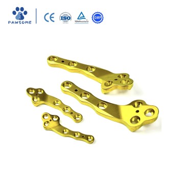 Titanium Veterinary TPLO Locking Plate Set for Animal Dog Cat Orthopedic Surgery